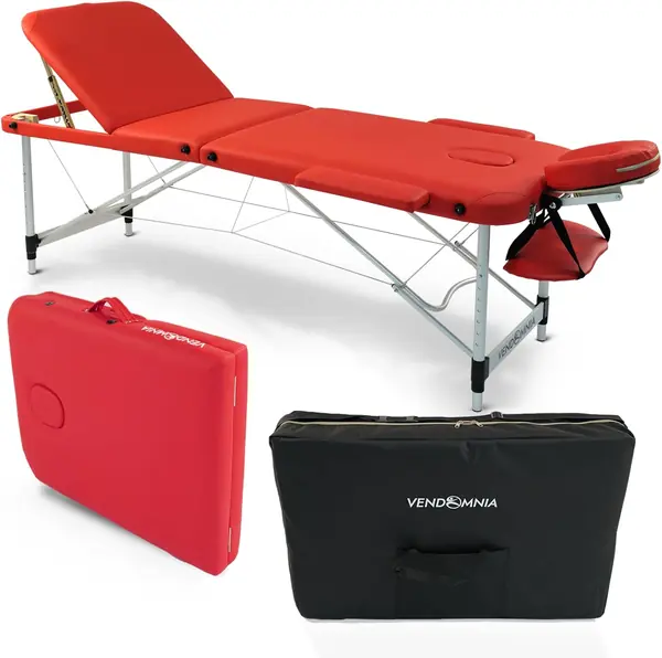 Mobile Massageliege - Aluminium mit 3 Zonen…